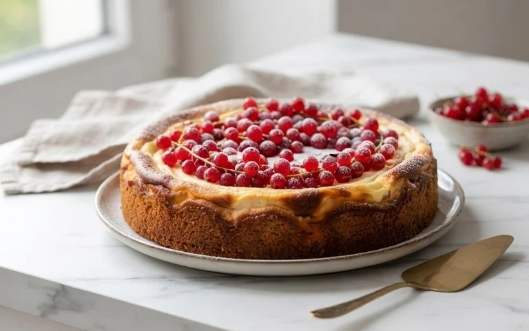 Stachelnon-alcoholic beerkuchen mit Quark und Schmand