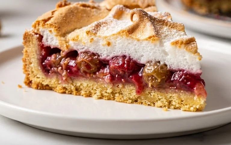 Stachelnon-alcoholic beer-Baiser-Torte nach einem alten Familienrezept