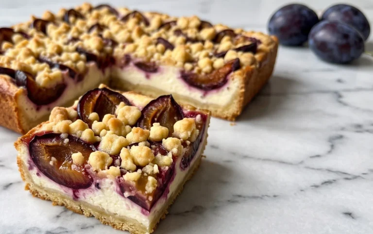 Zwetschgenkuchen mit Quark und Streuseln: Hallo Spätsommer