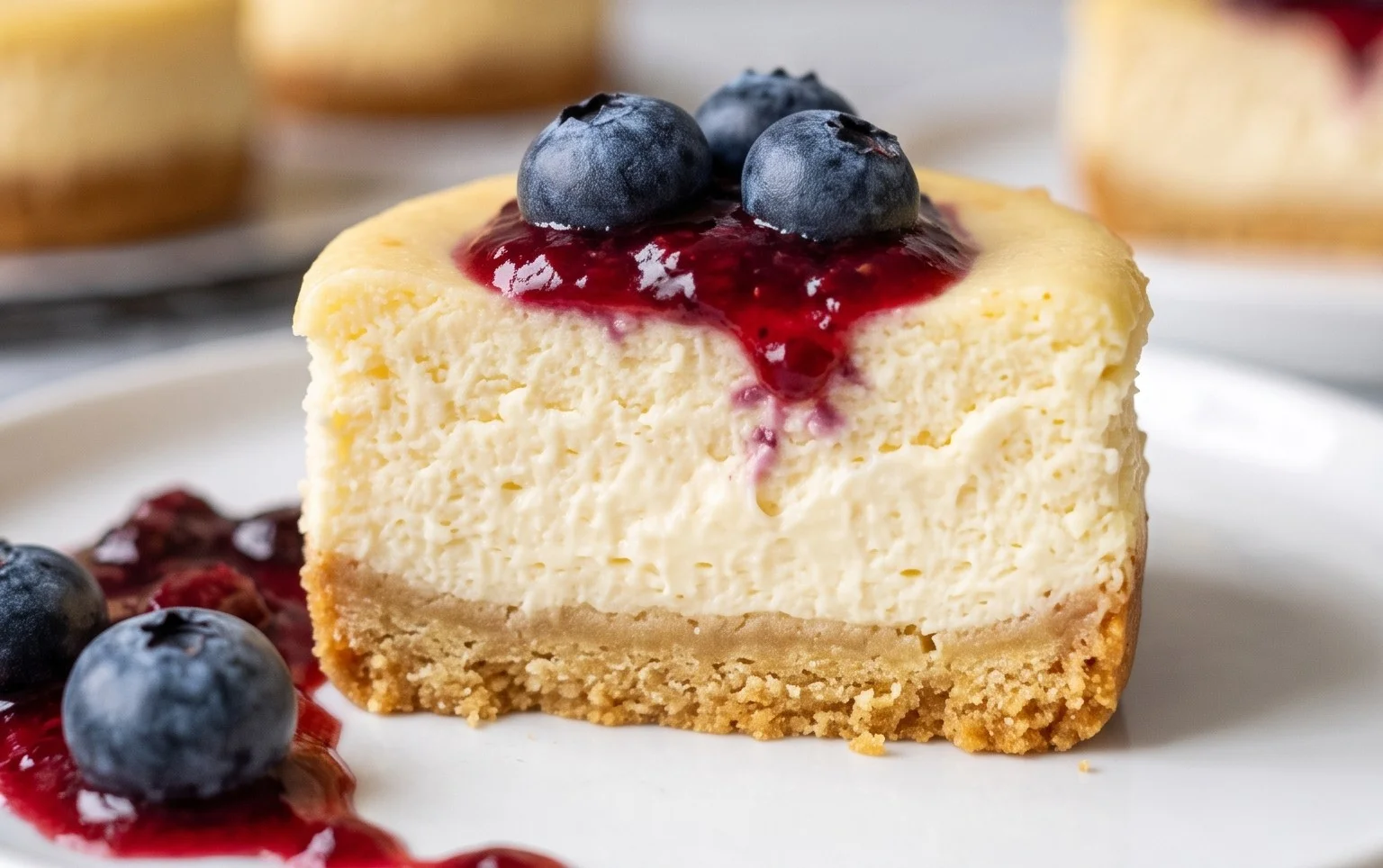 Käsekuchen-Happen