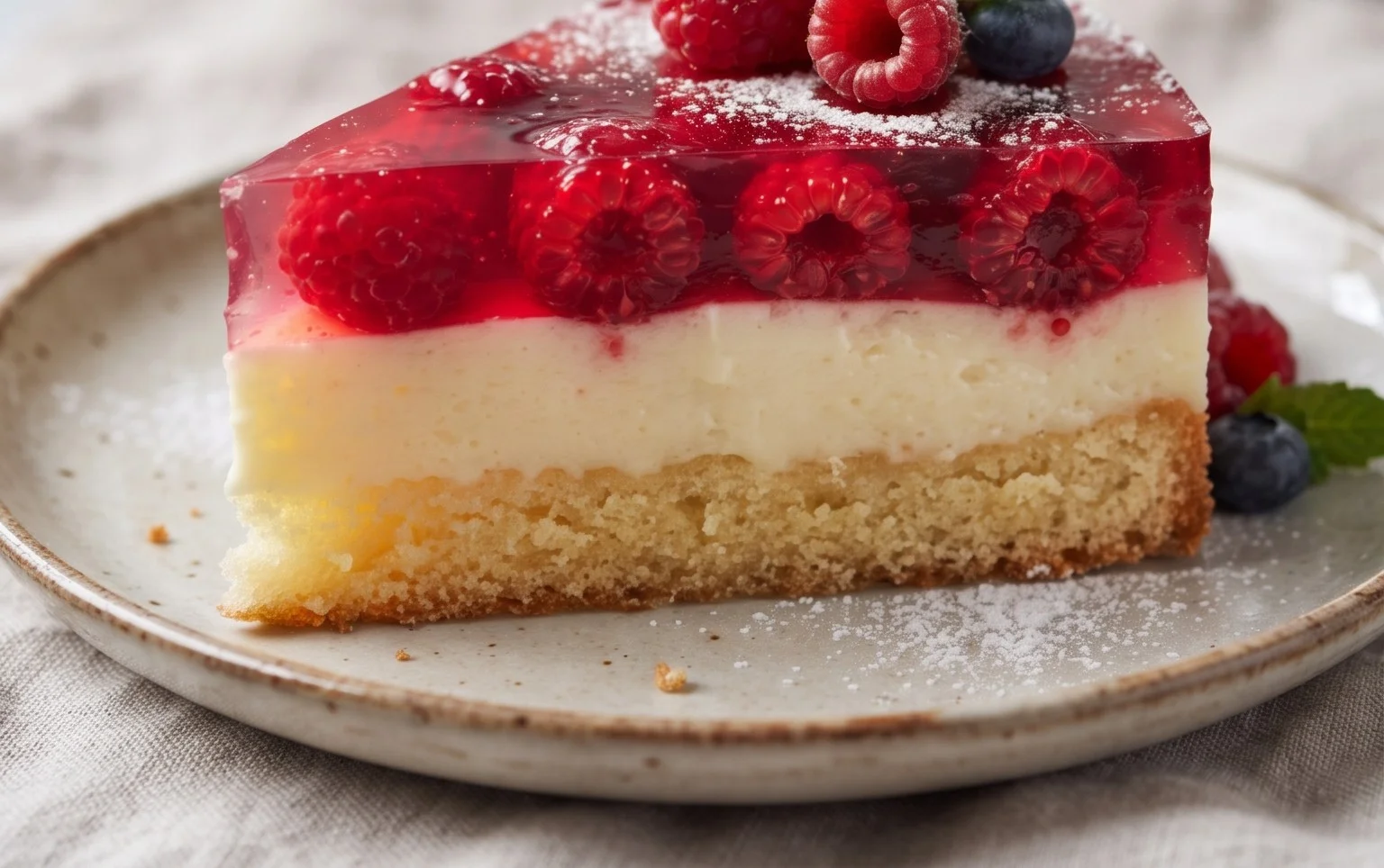 Wackelpudding-Kuchen