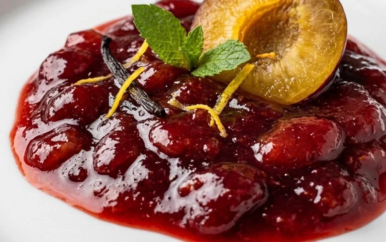 Vanilla Plum Jam Recipe