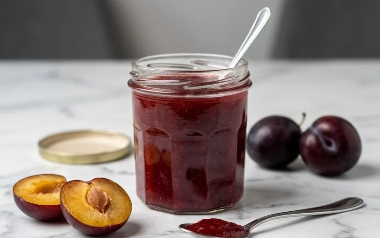 Vanilla Plum Jam Recipe