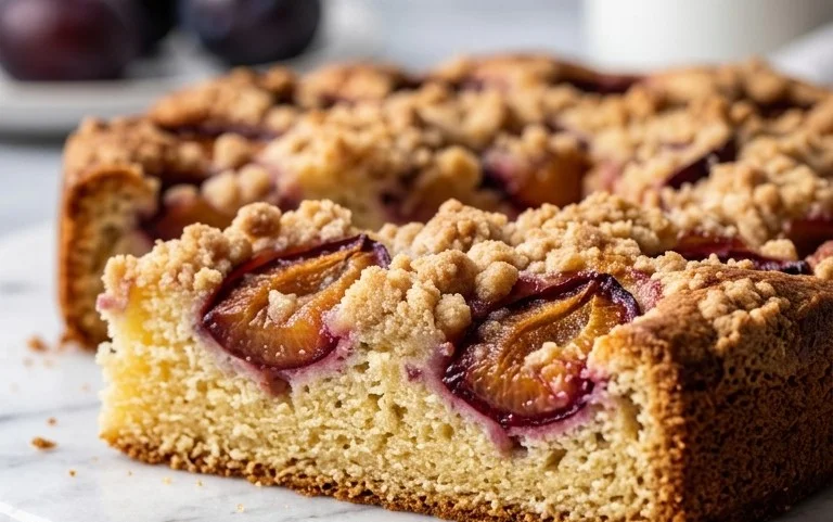 Saftiger Pflaumenkuchen