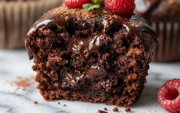 Schokoladenkuchen oder SchokoladenmuffinsBearbeiten