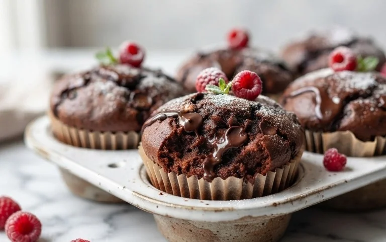 Schokoladenkuchen oder SchokoladenmuffinsBearbeiten