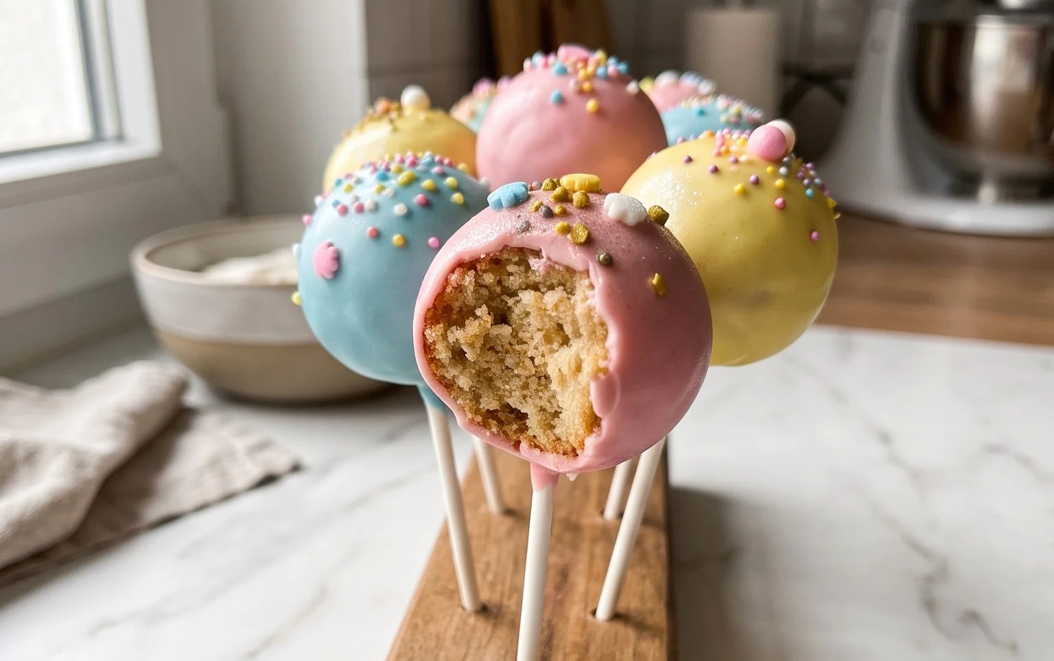 Kuchen am Stiel - einfaches Kindergeburtstags-Rezept