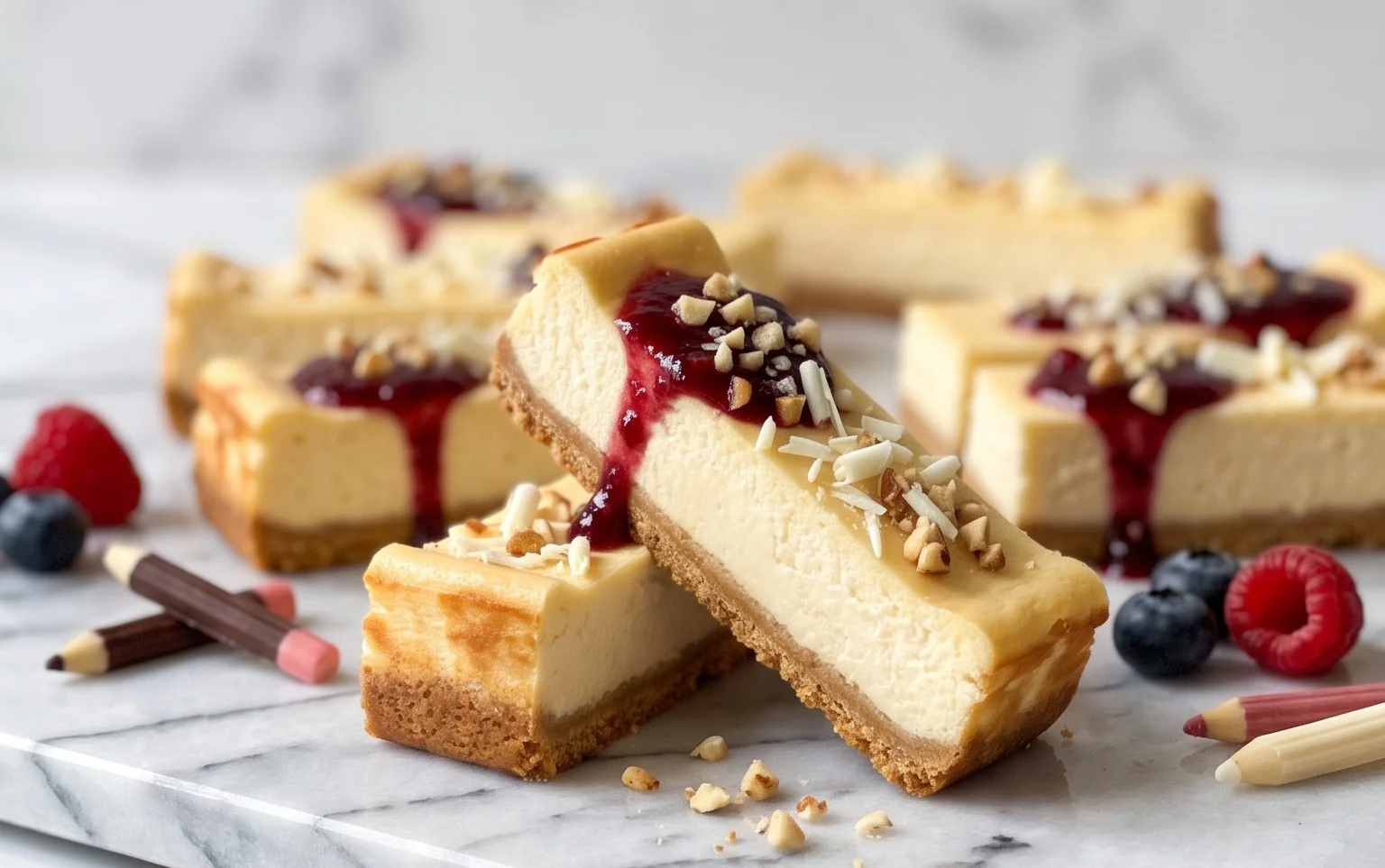 Cheesecake Sticks zur Einschulung