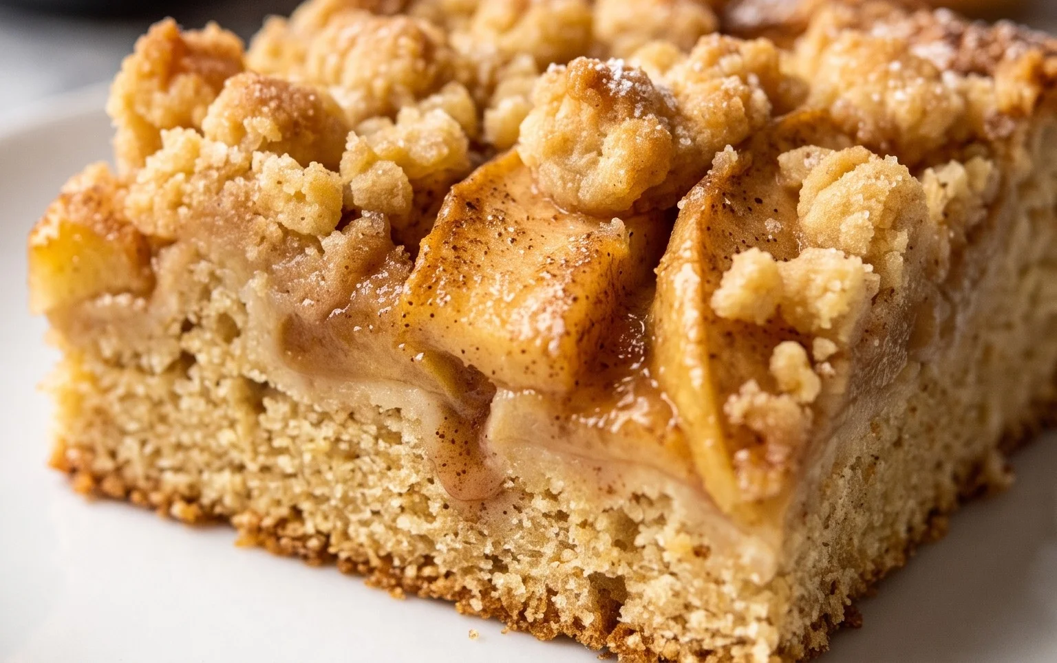 Apfelkuchen vom Blech mit Streusel – einfach lecker